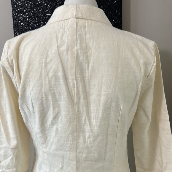 LSPACE Jenna Dress Cream White double breasted Blazer dress SZ M NEW - Picture 12 of 16